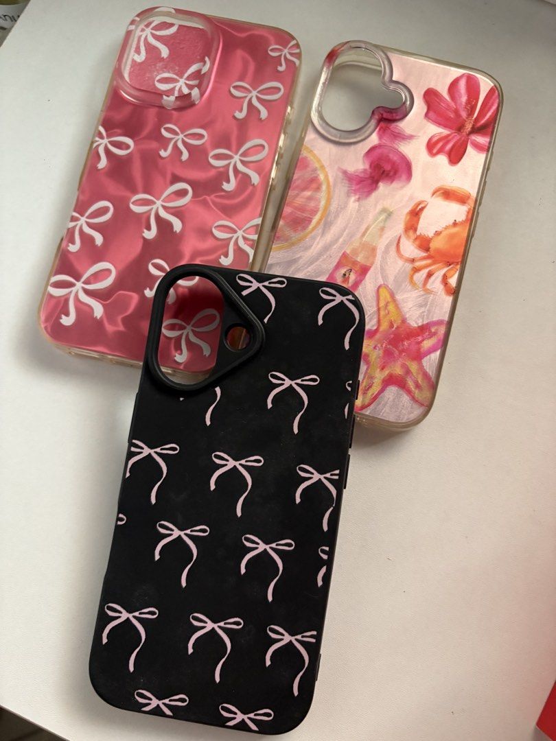 iPhone 16 case (Category: Cases & Sleeves) located in Manila. Submitted by goodfinding (Listing ID 1461880757, Image 1). Description: ₱150 take all .
