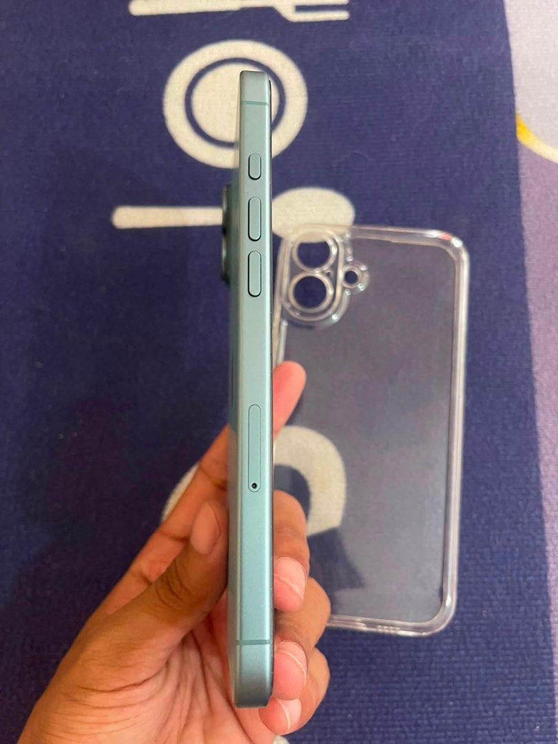 IPHONE 16plus (Category: iPhone 16 Series) located in Caloocan City. Submitted by mingga09 (Listing ID 1461887006, Image 2). Description: FOR SALE OR SWAP IPHONE 16 PLUS 256GB 91% Battery Health FU (ANY SIM) ALL FUNCTUONS WORKING UNLI RESET/CHECK NO HIDDEN ISSUE 📩 PM if interested! / Included: Phone + cases.