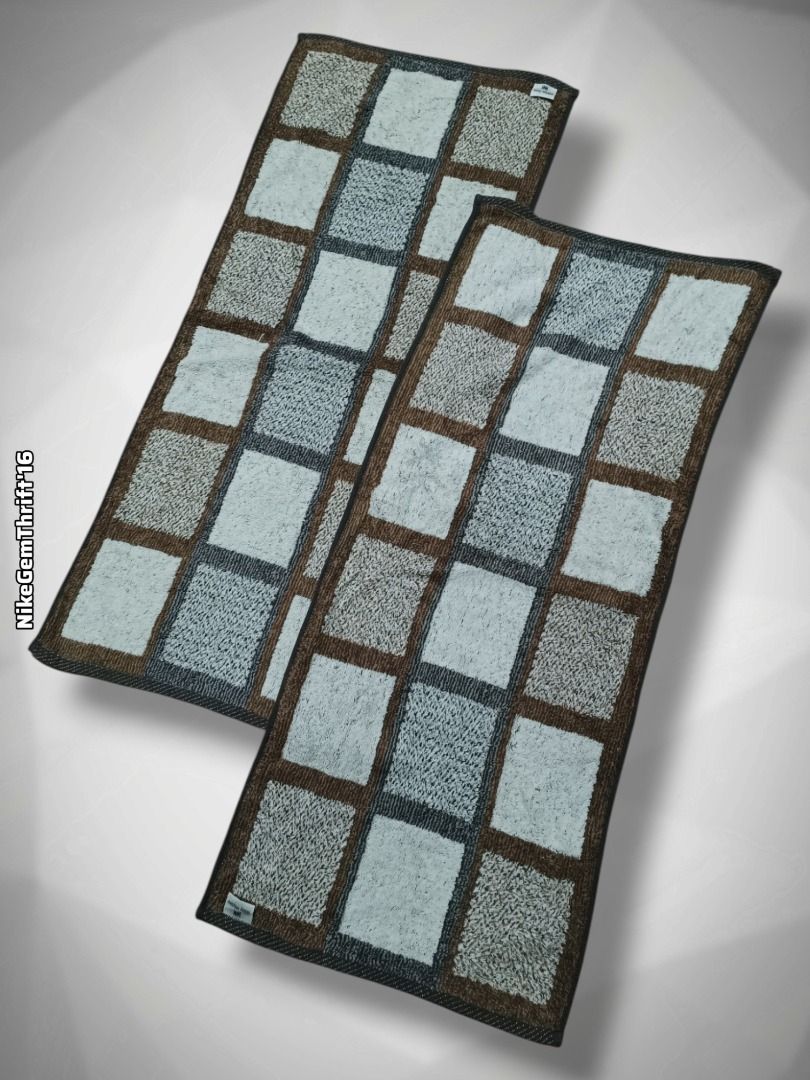Issey Miyake Long Face Towel (Aspack 2pcs) (Category: Bedding & Towels) located in Santa Cruz. Submitted by nikegemthrift2016 (Listing ID 1462032637, Image 1). Description: Issey Miyake Long Face Towel (Aspack 2pcs) Excellent MINE: 480 plus sf.