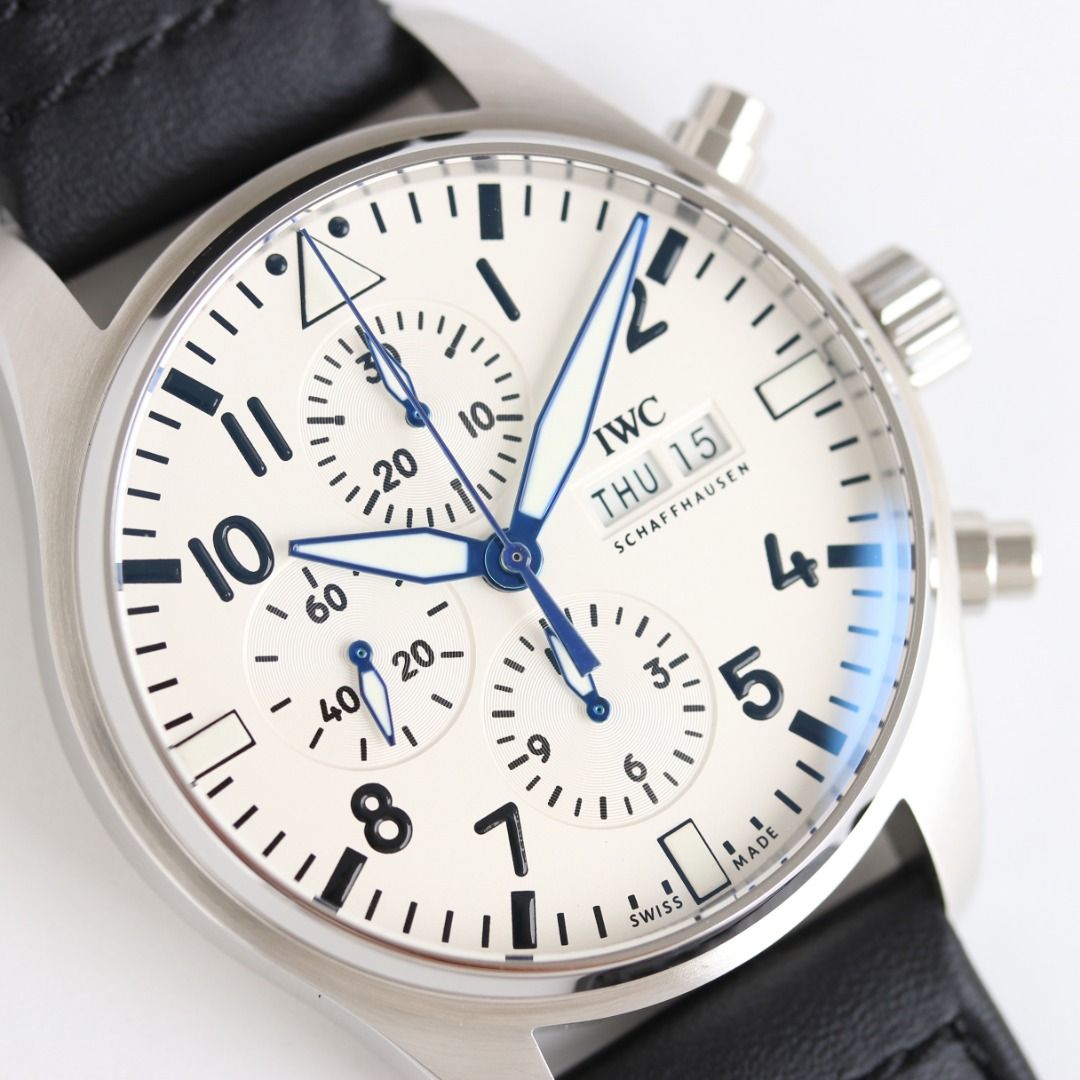 IWC Pilot's Watch Chronograph Automatic Stainless Steel (Category: Men's Watches) located in Davao. Submitted by colacodawr20358 (Listing ID 1461862661, Image 3). Description: .