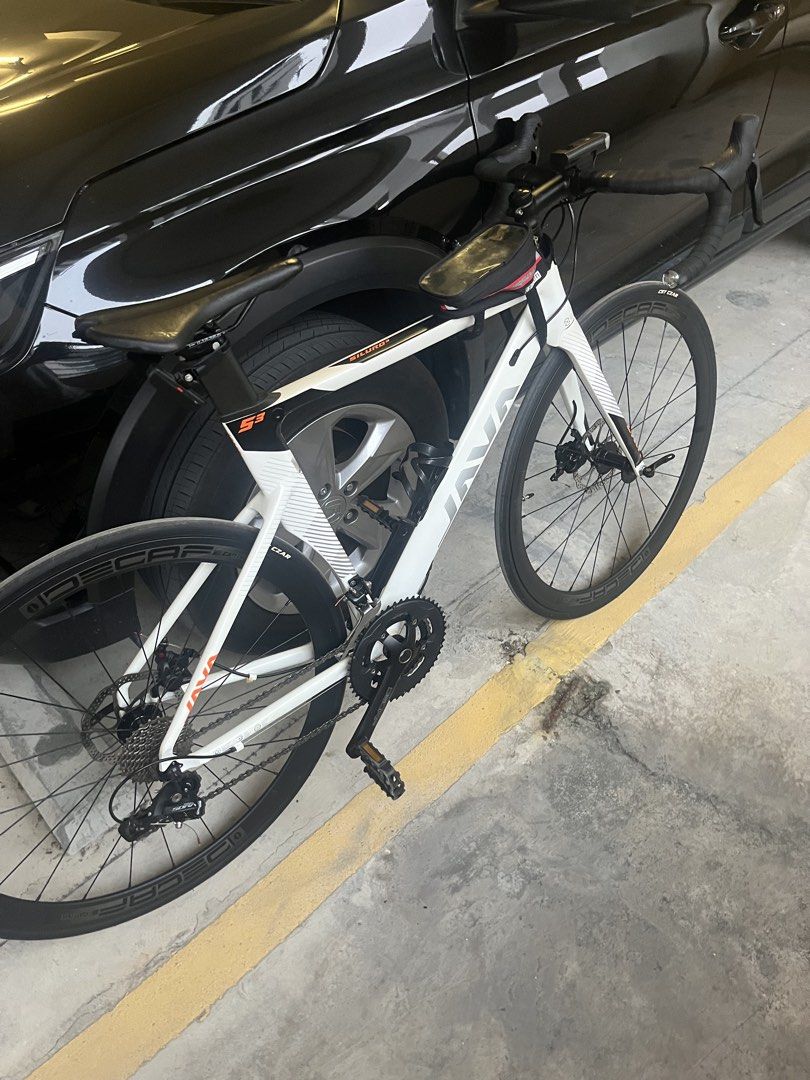 java s3 (Category: Bicycles) located in Kuala Lumpur. Submitted by tamanterat88450 (Listing ID 1461851660, Image 1). Description: java s3 carbon fork groupset shimano dics break.