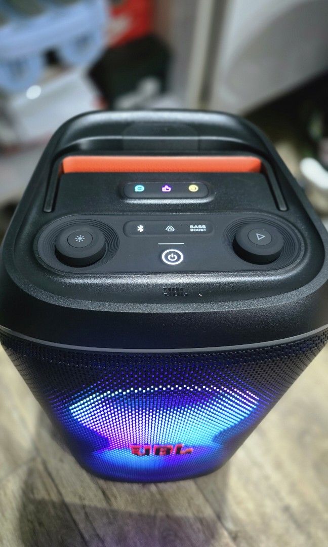 JBL Partybox 120 (Category: Headphones & Headsets) located in Malabon City. Submitted by hyrugadgets (Listing ID 1461845803, Image 2). Description: JBL Partybox 120 Good as New (No Vox) Complete Accessories P.12,990 Firm.
