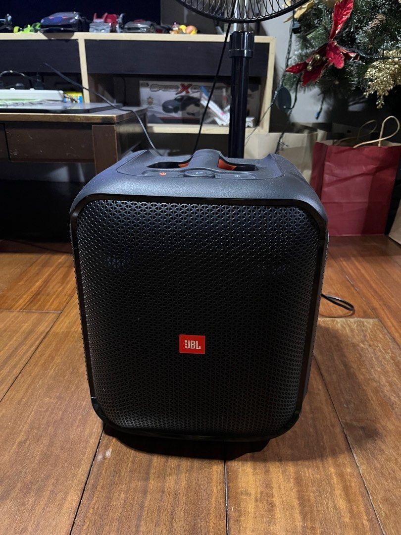 JBL PARTYBOX ENSSENSIAL (Category: Soundbars, Speakers & Amplifiers) located in Caloocan City. Submitted by ferlin_santiago7a (Listing ID 1461954539, Image 2). Description: NO ISSUE NO REPAIR WITH MIC FORPICKUP ONLY .