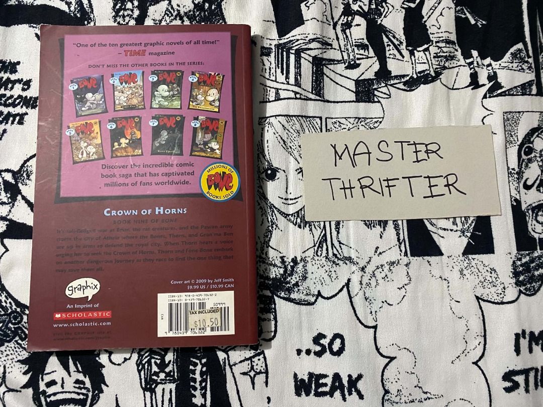 Jeff Smith Bone (Category: Comics & Manga) located in Las Pinas. Submitted by masterthrifter7638574 (Listing ID 1461922899, Image 2). Description: No Issue. 💵 Gcash / Cash 📍South Mall, Las Pinas City 📦Lalamove, Jnt and Pick-up.