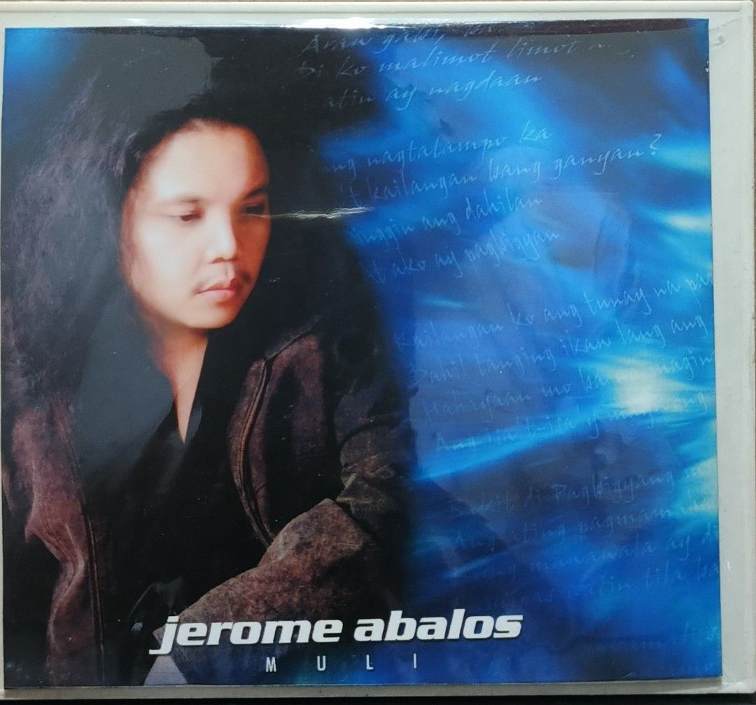 Jerome Abalos Muli CD (Category: CDs & DVDs) located in Manila. Submitted by ruelcabrer77078 (Listing ID 1461967420, Image 1). Description: - Jerome Abalos Muli CD - Includes 10 tracks - Distributed by Able Music International Inc. - Released in 2004 - Great OPM album.