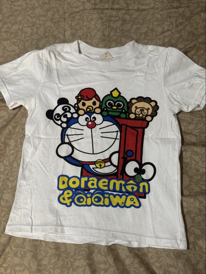 jiawayi babytee (Category: Tshirts & Polo Shirts ) located in Las Pinas. Submitted by loved_by_g_ (Listing ID 1461846826, Image 1). Description: - cute design, doraemon & qiqiwa print - comfy !! - fave ;( - can fit to xs-semi med.
