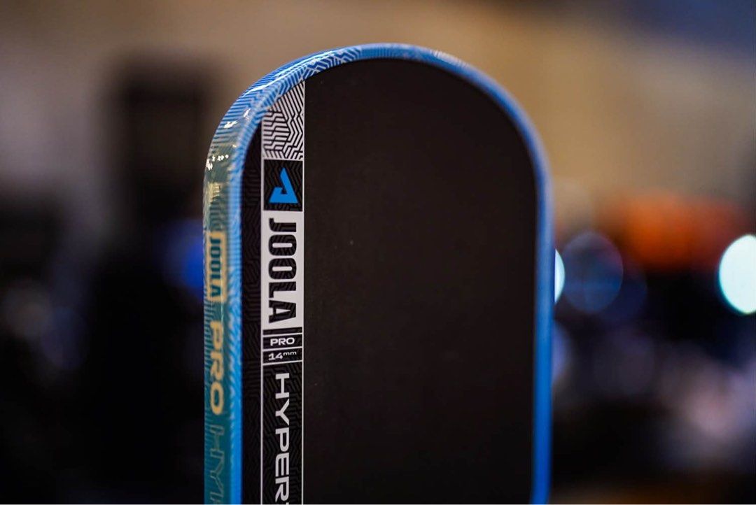 JOOLA Hyperion C2 CFS 14mm Pickleball Paddle (Category: Racket and Ball Sports) located in Dumaguete. Submitted by zee_hunny (Listing ID 1461917926, Image 2). Description: - JOOLA Hyperion C2 CFS pickleball paddle - 14mm thickness - Carbon fiber surface - White grip - Excellent for control and power - Perfect for your next match.