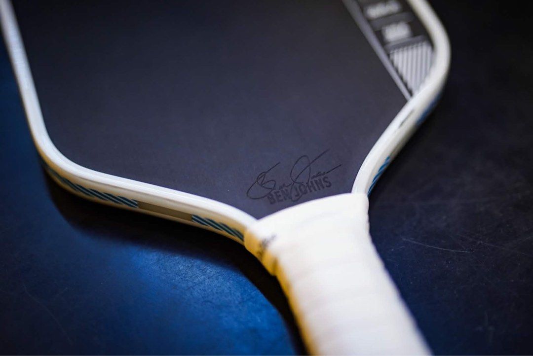 JOOLA Hyperion CFS 14mm Pickleball Paddle - Ben Johns (Category: Racket and Ball Sports) located in Dumaguete. Submitted by zee_hunny (Listing ID 1461918261, Image 2). Description: - JOOLA Hyperion CFS 14mm Pickleball Paddle - Features Ben Johns Signature - TFP Construction - Made in USA - Excellent for both Control and Power - Comes with White Grip Tape -lady owned.