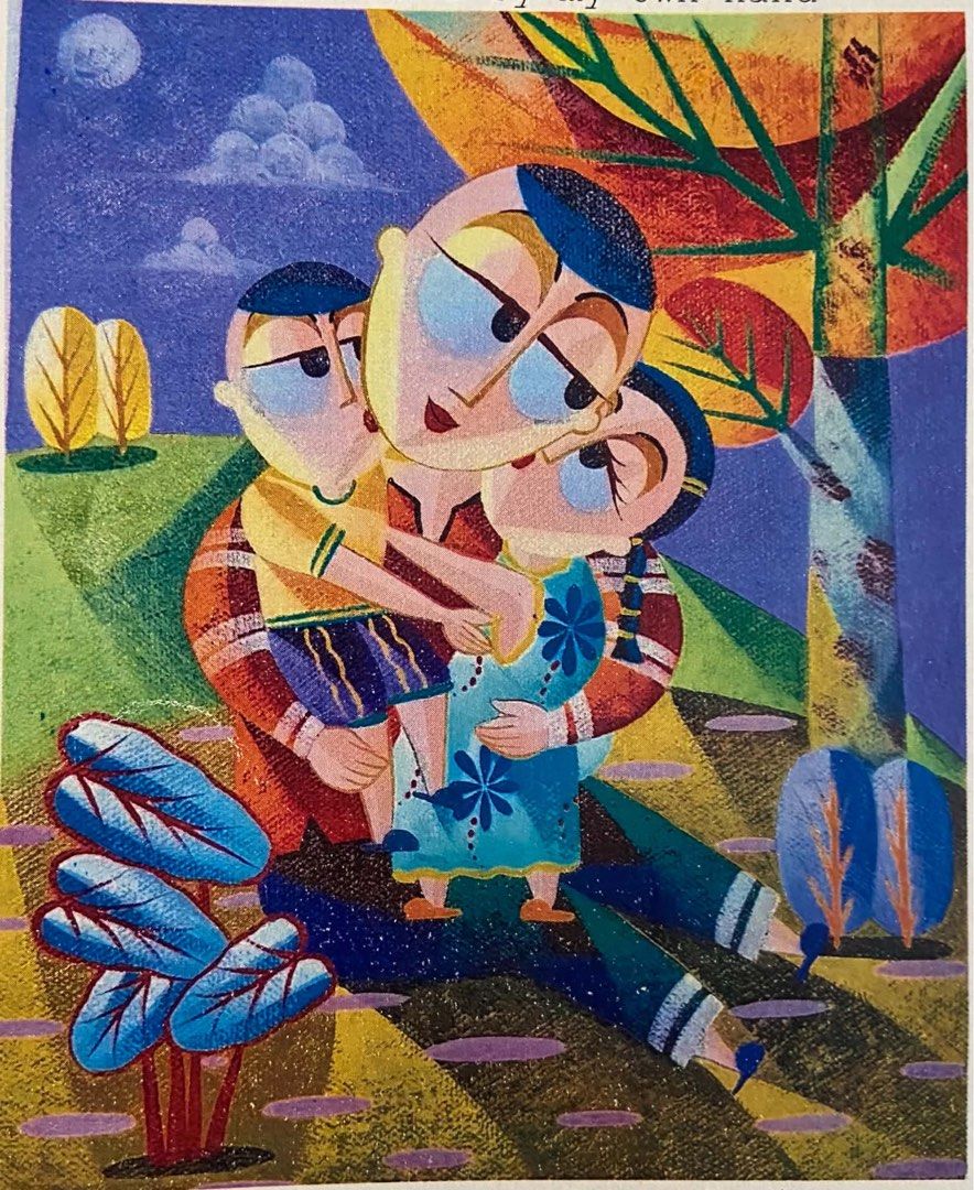 Jovan Benito painting (Category: Art & Prints) located in San Jose del Monte. Submitted by ronnieredram (Listing ID 1462032604, Image 2). Description: Jovan Benito painting -“Sweet Moment”; “Boating”; “Vendor” -oil on canvas -10x8” unframed; 16.5x14.5” framed -2024 with COA signed by artist part of personal collection Price is per painting .
