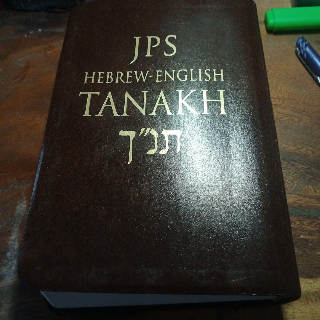 JPS HEBREW - ENGLISH TANAKH (Category: Religion Books) located in Manila. Submitted by ardealgo (Listing ID 1461879116, Image 1). Description: .