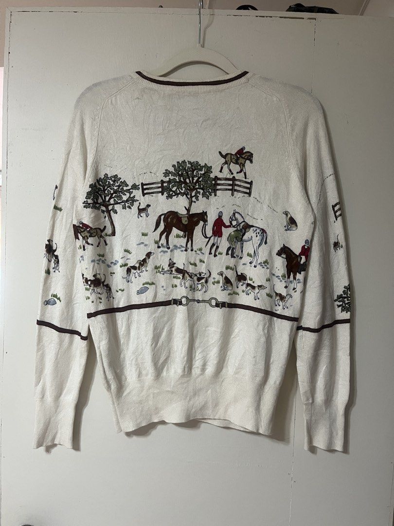 KENZO (Cardigan) (Category: Luxury Apparel) located in Tayug. Submitted by thriftyshady_ (Listing ID 1461874858, Image 2). Description: Kenzo (Cardigan) L on tag No issue 9.5/10 Condition 9.5/10 Color rate Excellent to as new.