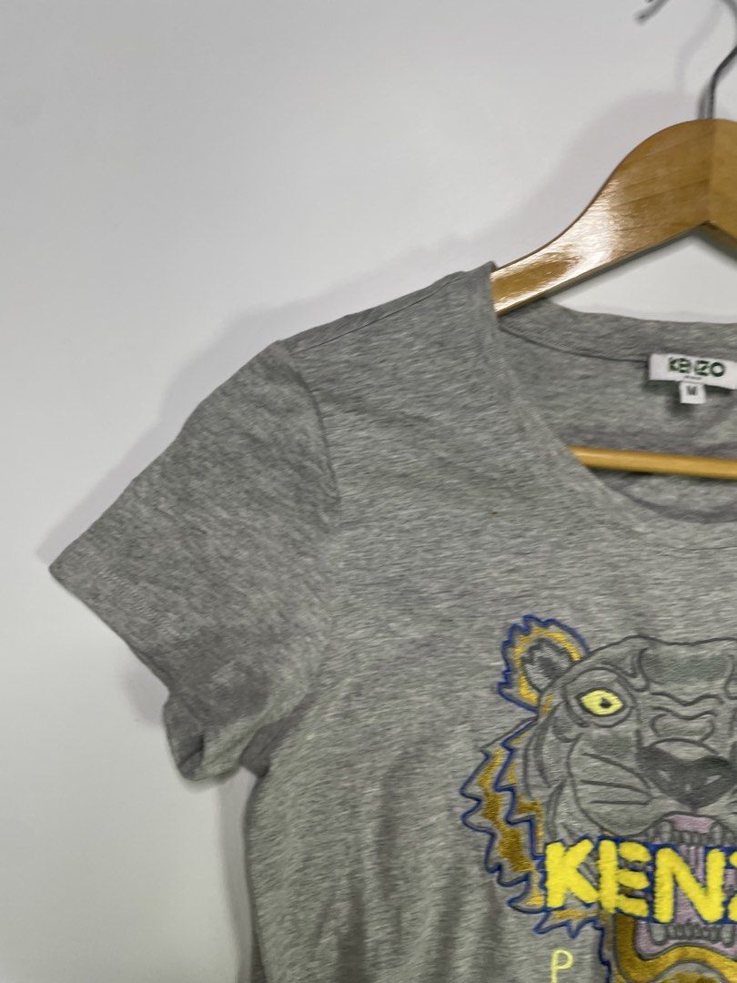 Kenzo Tiger Printed Shirt (Category: Shirts) located in Dasmarinas. Submitted by just_find_castleton (Listing ID 1461858274, Image 3). Description: Kenzo Tiger Printed Shirt M 16.5x24.