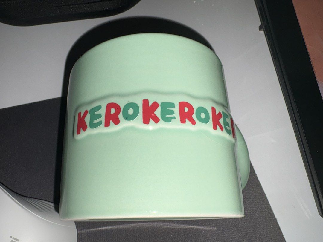 Kerokerokeroppi embossed mug (Category: Coffee & Tea Tableware) located in Caloocan City. Submitted by rabbithole2026 (Listing ID 1461839772, Image 3). Description: .