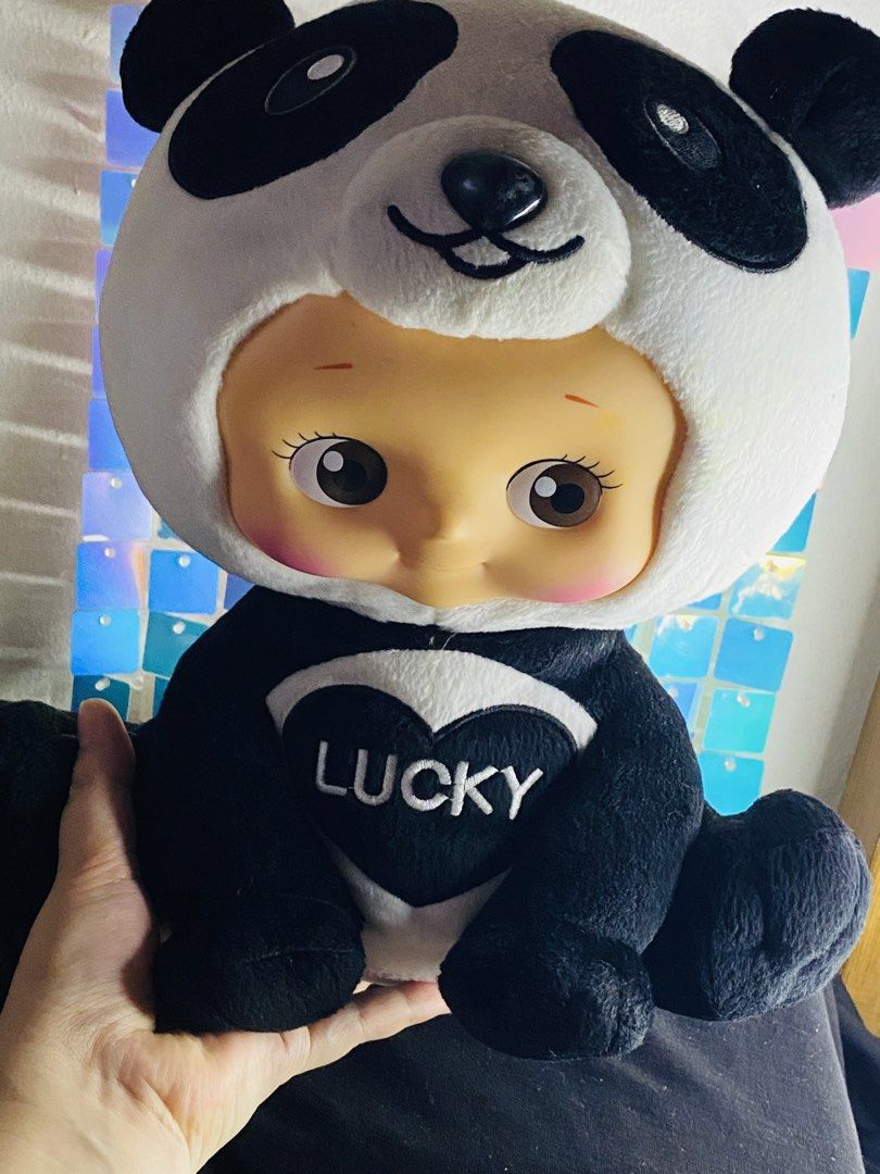 Kewpie Lucky Panda Plush Toy (Category: Plushies & Soft Toys) located in Manila. Submitted by kawaii_omocha_est2020 (Listing ID 1461882340, Image 3). Description: ✅ Mine Now, Pay Now ✅ Please check all photos for complete details. ✅ Please manage your expectations, most items are preloved and not for those who are sensitive about condition. ✅ Actual color may vary due to lighting conditions. ✅ Due to limited reply quota, I will only entertain ser