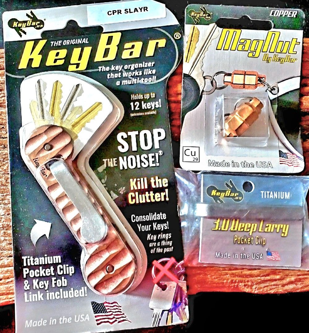 Keybar Copper Slayer with Nitecore TINI Cu (Category: Home Improvement Tools & Accessories) located in Marikina City. Submitted by knifeandtoolphilippines (Listing ID 1461874585, Image 2). Description: Fixed Price No Trades SOLD AS SET Keybar Copper Slayer with Titanium Deep Carry Clip 3.0 and Copper Magnut Nitecore TINI Cu All Brand new.