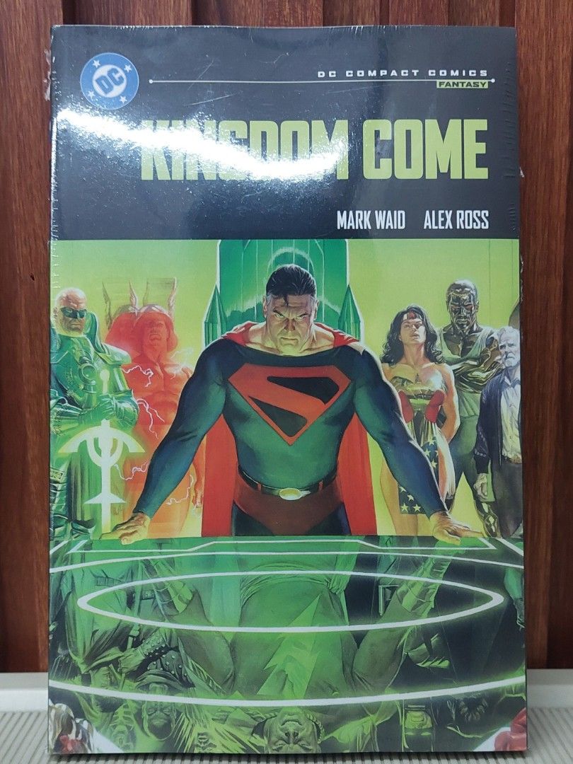 Kingdom Come DC Compact Comics Edition (Category: Comics & Manga) located in Pasig City. Submitted by toydaddyph (Listing ID 1461822564, Image 2). Description: Item is a brand new, sealed and never opened, KINGDOM COME DC Compact Comics Edition Paperback. Winner of five Eisner and Harvey Awards, KINGDOM COME is the best-selling graphic novel from acclaimed writer Mark Waid and superstar painter Alex Ross. Originally published as a 4-issue series 