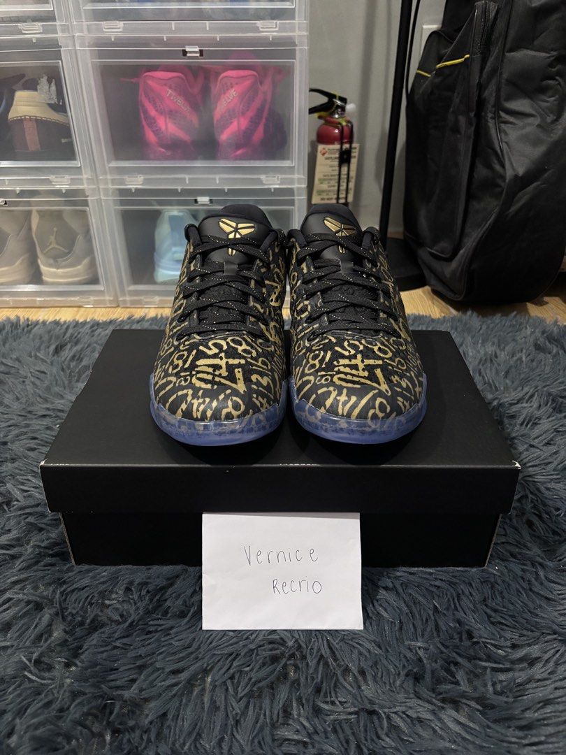 Kobe 11 EM “Mamba Day” (Size 9.5 M) (Category: Sneakers) located in Las Pinas. Submitted by 07miffy (Listing ID 1461880629, Image 2). Description: Kobe 11 EM “Mamba Day” (Size 9.5 M) ❗️PLEASE READ BEFORE MESSAGING❗️ Guaranteed Legit/Authentic/Original Price: ₱10,000 Size: 9.5 Mens US Condition: 10/10 used for 10 minute shoot-around only on wooden court Can do Lalamove/Grab or meetup in Taft, near DLSU Manila.