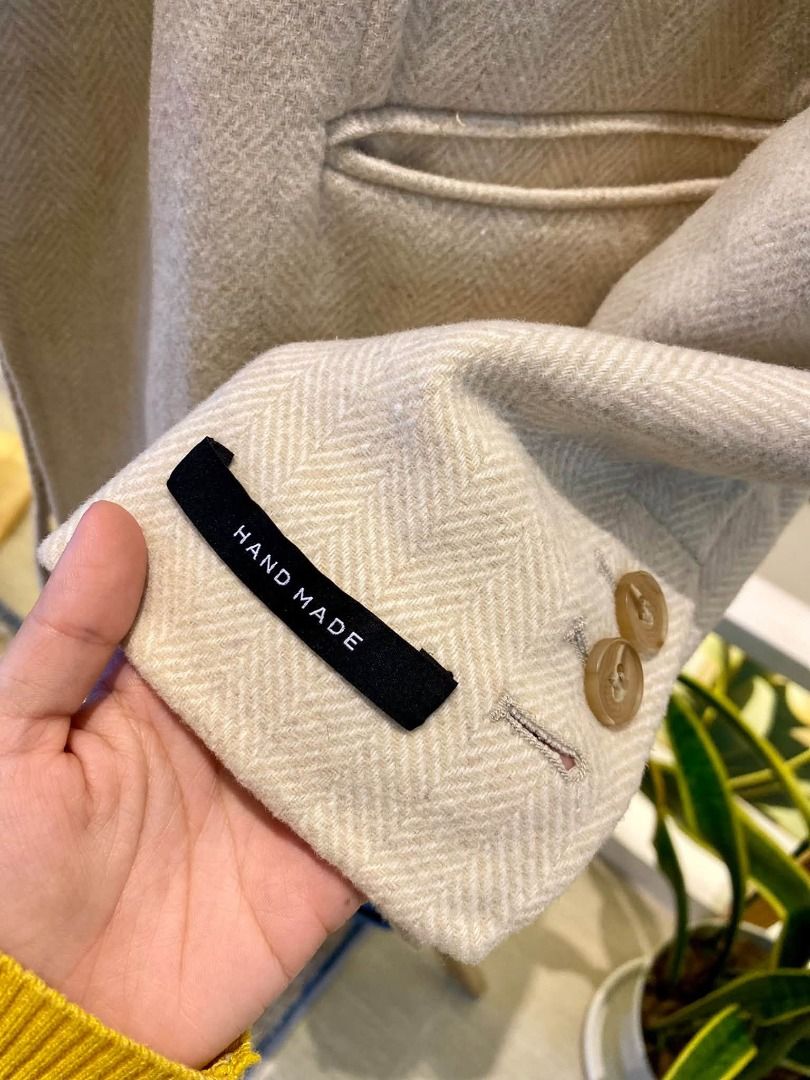 KOREAN BELTED COAT/BLAZER (Category: Coats, Jackets and Outerwear) located in Baguio. Submitted by asna_taku (Listing ID 1461912097, Image 3). Description: S-M.