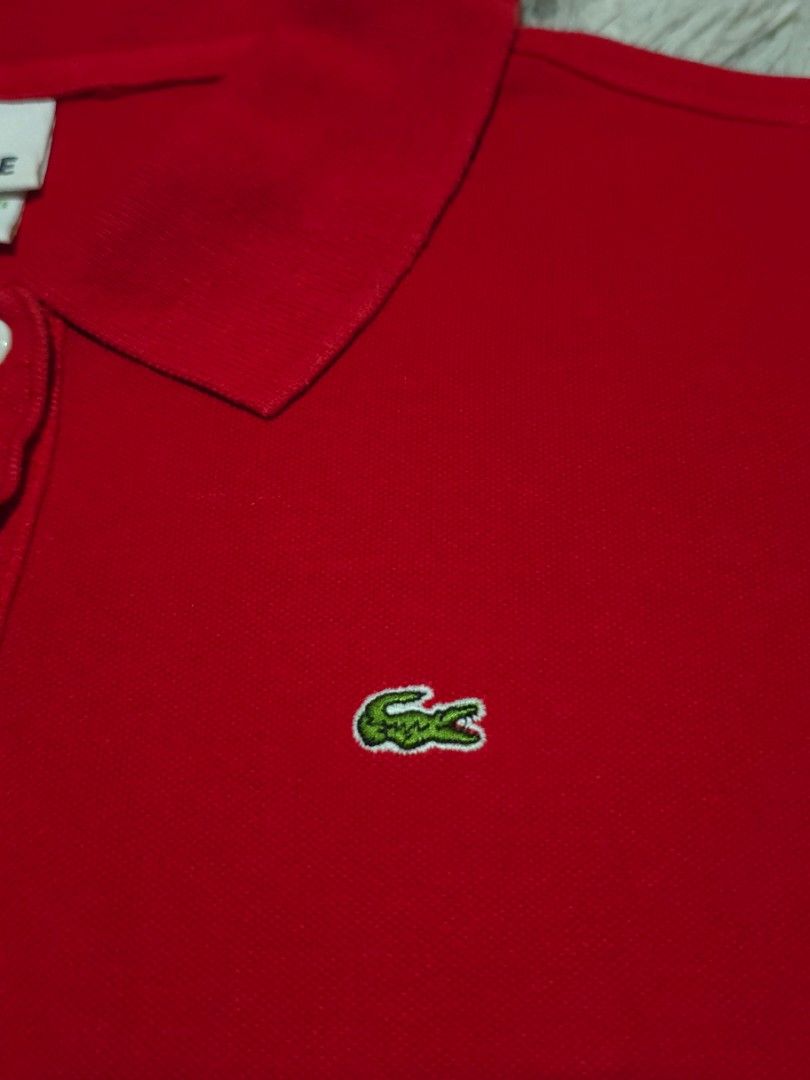 Lacoste (Category: Shirts) located in Abulug. Submitted by humanwhosellthings (Listing ID 1461912613, Image 3). Description: LACÒSTÈ Womens Poloshirt ✅️Size: Small ✅️Dimes: 17W x 21L ✅Condition: Excellent ✅Issue: None ✅Color Rate: 9.8/10.
