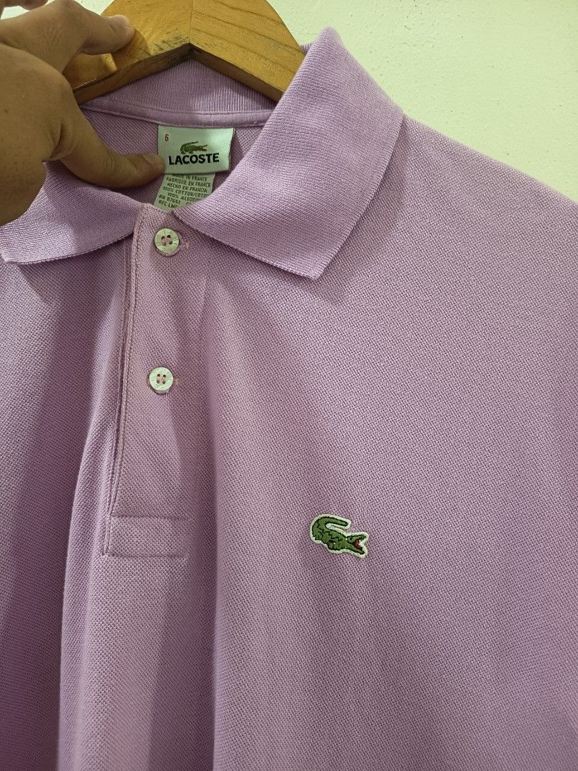 Lacoste (Category: Tshirts & Polo Shirts ) located in Manila. Submitted by skippypeanut1331 (Listing ID 1461968835, Image 3). Description: 23x30 XL Very Good condition Color rate: 9/10 Issue: stains..