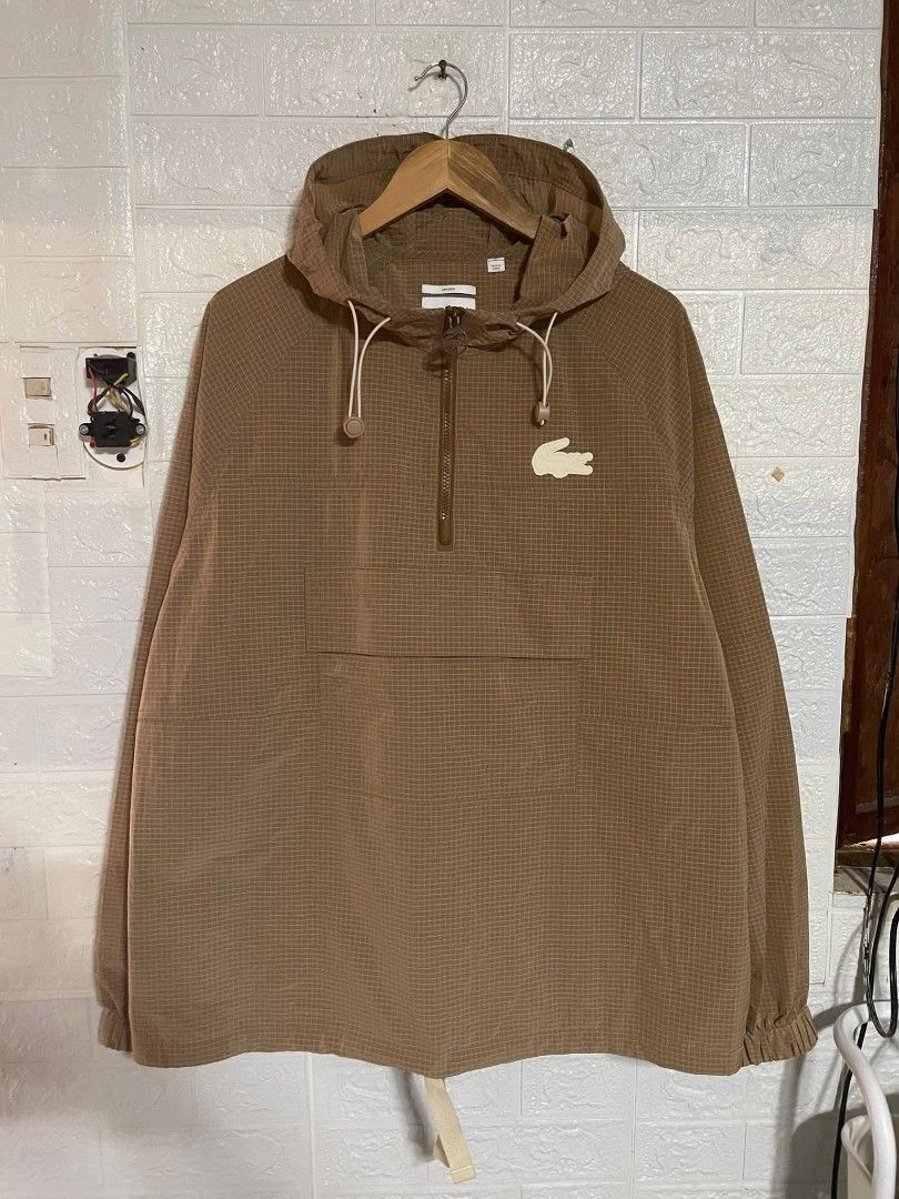 Lacoste Oversize Pullover (Category: Coats, Jackets and Outerwear) located in General Trias. Submitted by hungariancheesecake (Listing ID 1461860203, Image 2). Description: Lacoste Pullover Windbreaker Brandnew💯 Size Large Oversize 25x30 ₱5k Pm sa Interested.