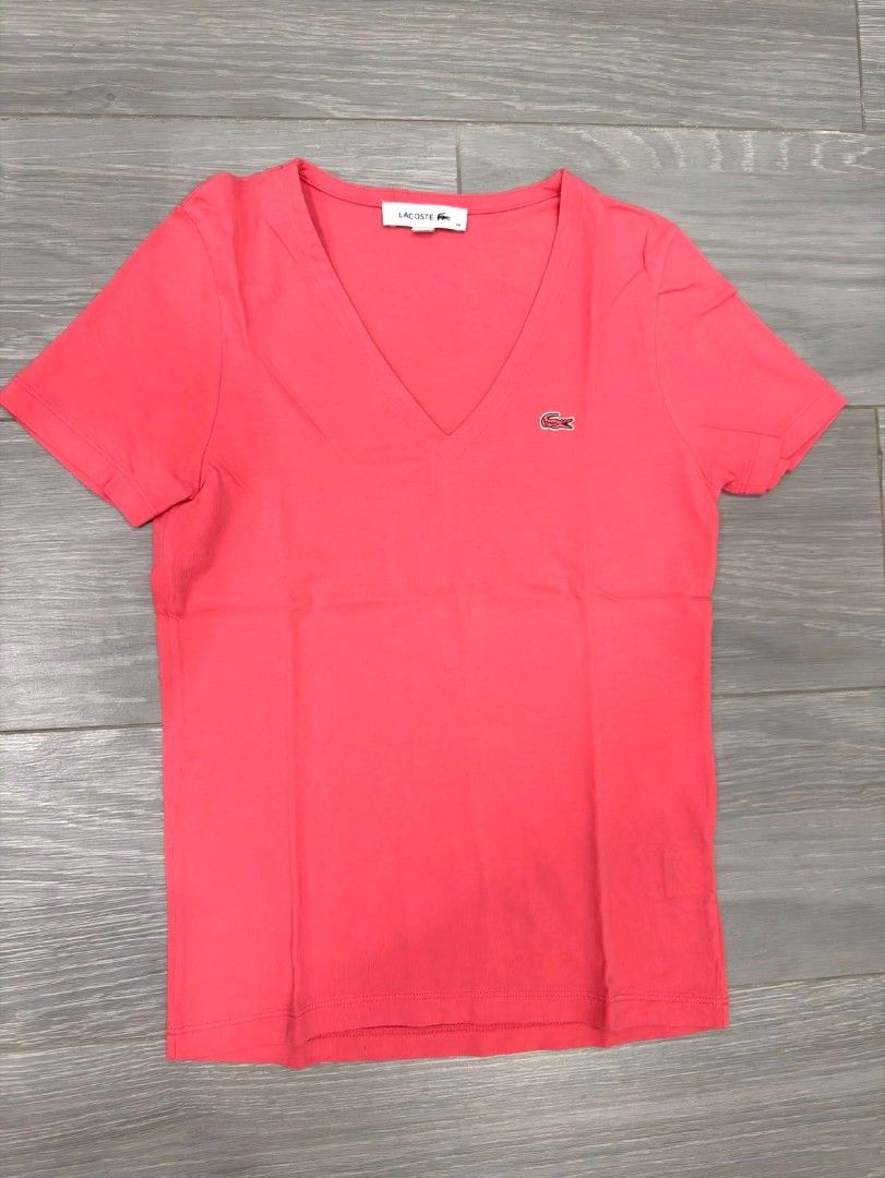 LACOSTE shirt (Category: Shirts) located in Quezon City. Submitted by declutteritemsxx (Listing ID 1461879219, Image 1). Description: All items are from my personal wardrobe po. Some are brand new/unworn, while others have only been worn once or twice. Selling to declutter my closet.