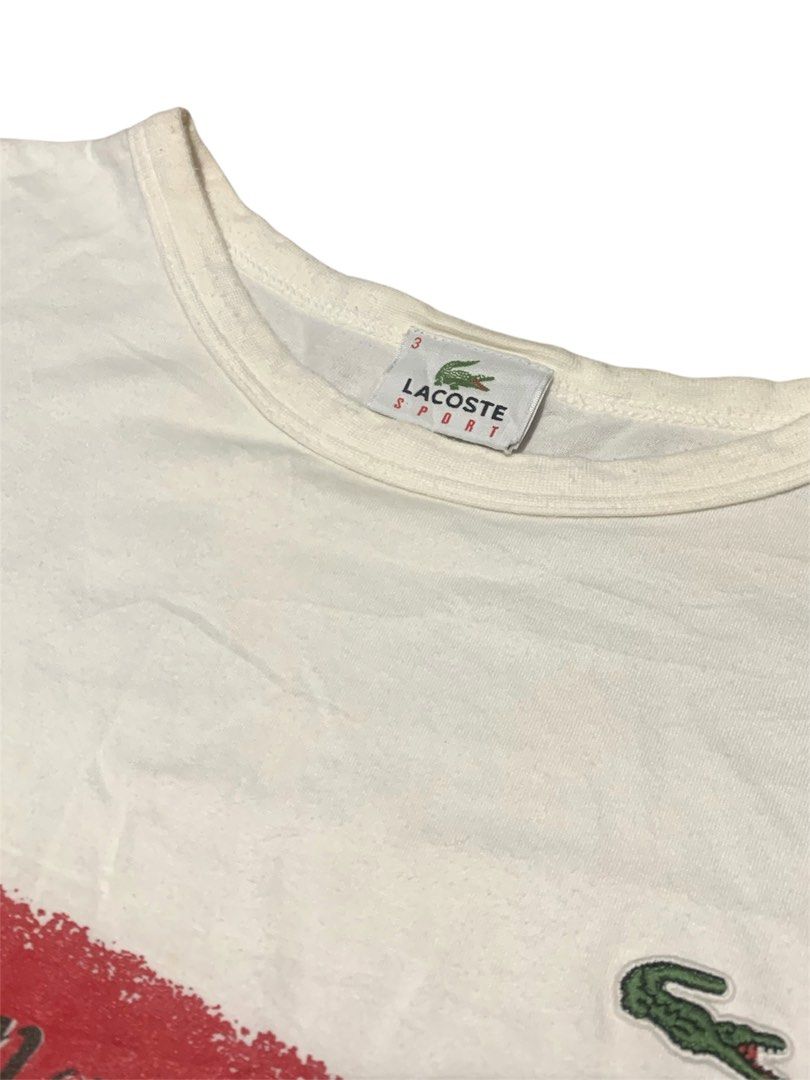 Lacoste Sport (Category: Tshirts & Polo Shirts ) located in Manila. Submitted by lyf_7hrift (Listing ID 1461953970, Image 3). Description: Lacoste Sport Shirt P350 25L 19.5W Dimes 9.5/10 Color Rate Excellent Condition.