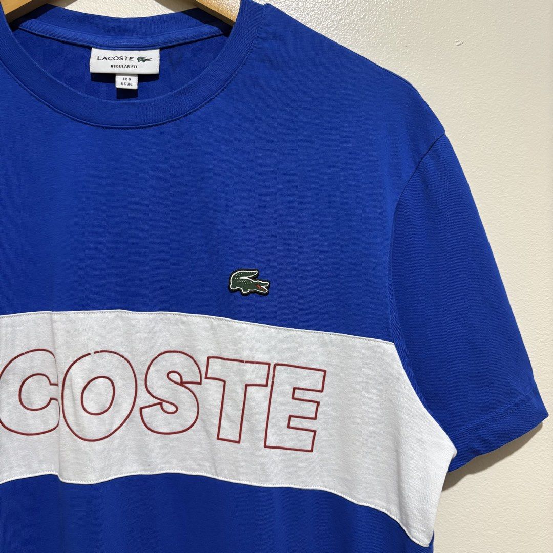 LACOSTE SPORT ROYAL BLUE (Category: Tshirts & Polo Shirts ) located in Manila. Submitted by AauuStin (Listing ID 1461910992, Image 2). Description: •XL •W23 L29 •Minimal Cracks.