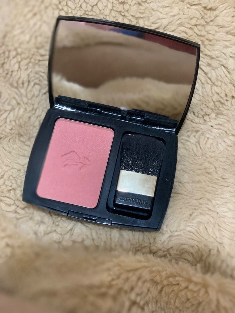 Lancome Blush Subtil with Brush (Category: Makeup) located in Caloocan City. Submitted by ayajaneee (Listing ID 1461839579, Image 1). Description: - Lancome blush in a beautiful pink shade. - Includes original applicator brush. - Features a built-in mirror inside the compact. - Ideal for adding a natural flush of color to your cheeks. - Compact and portable for on-the-go touch-ups..