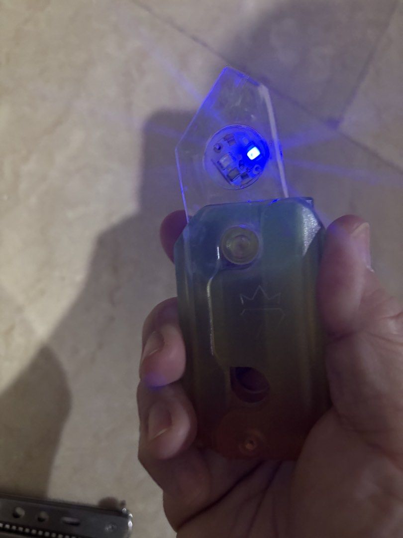 Led fidget light up knif (Category: Interactive Toys) located in Manila. Submitted by vintageaccessories (Listing ID 1461846186, Image 2). Description: .