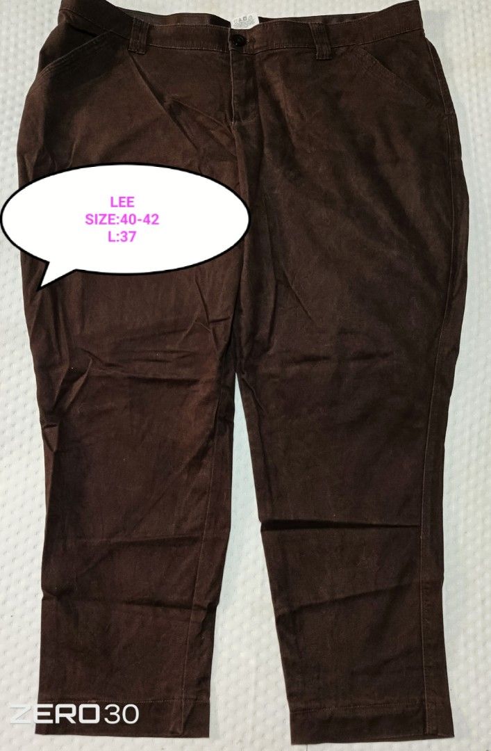 LEE PANTS WOMEN 40-42 (Category: Other Bottoms) located in Quezon City. Submitted by ahyaladyblue (Listing ID 1461960657, Image 1). Description: .