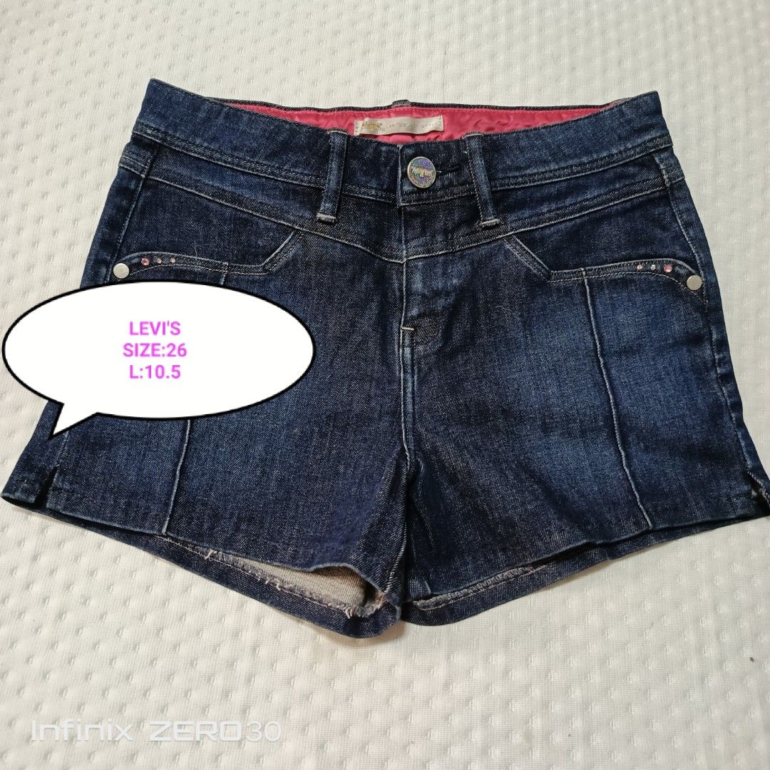 LEVI'S DENIM SHIRT 26 (Category: Shorts) located in Quezon City. Submitted by ahyaladyblue (Listing ID 1461921586, Image 1). Description: .