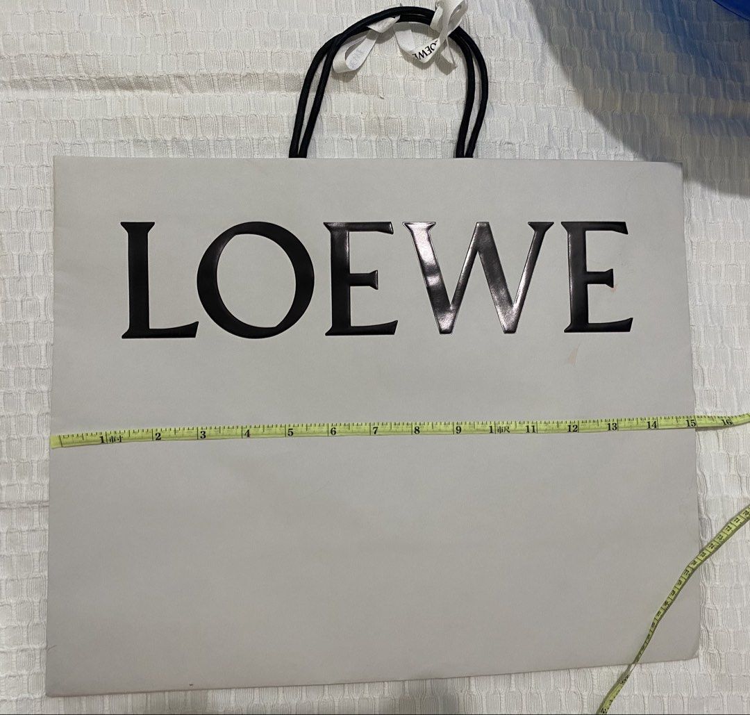 Loewe Paper Bag with ribbon (Category: Luxury Accessories) located in Manila. Submitted by angeliemataro25 (Listing ID 1461846871, Image 2). Description: .