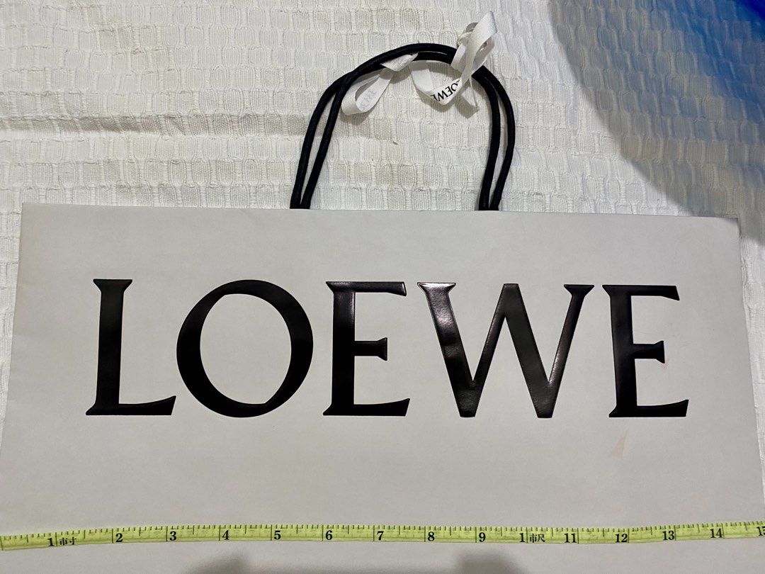 Loewe Paper Bag with ribbon (Category: Luxury Accessories) located in Manila. Submitted by angeliemataro25 (Listing ID 1461846871, Image 3). Description: .