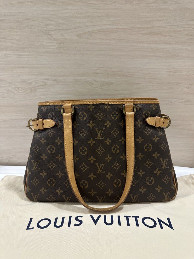 Louis Vuitton Monogram Batignolles (Category: Luxury Bags & Wallets) located in Manila. Submitted by luxe_aethel (Listing ID 1461986018, Image 1). Description: - Classic Louis Vuitton tote bag - Monogram canvas with tan leather trim - Gold-tone hardware - Spacious interior - Timeless design for everyday, work, or casual outings.