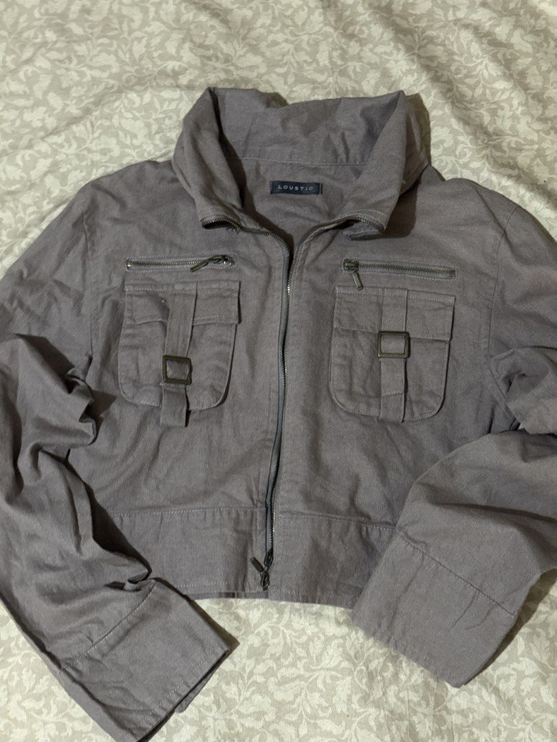 LOUSTIC Cropped Jacket (Category: Coats, Jackets and Outerwear) located in Las Pinas. Submitted by loved_by_g_ (Listing ID 1461844077, Image 3). Description: - love this !! - size xs- semi med - no issue as in :).