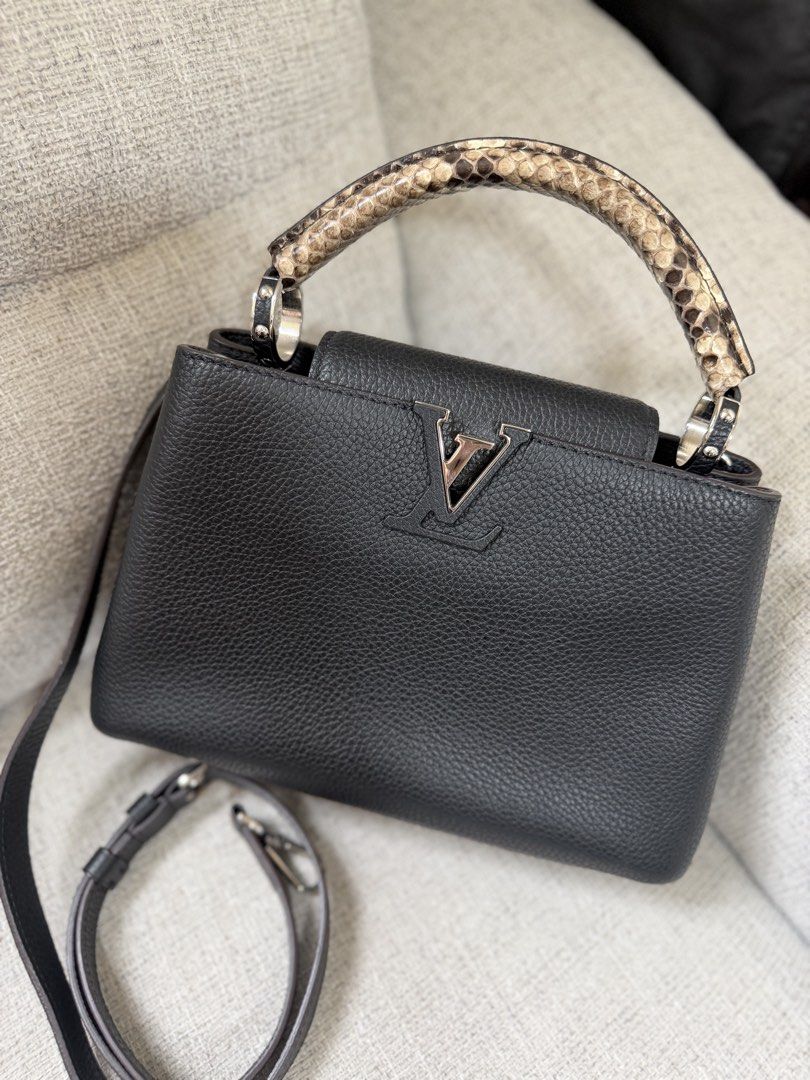 LV Capucines (Category: Luxury Bags & Wallets) located in Quezon City. Submitted by _cherryontop_ (Listing ID 1461896109, Image 1). Description: 9.3/10 Dust bag,cites,entrupy.