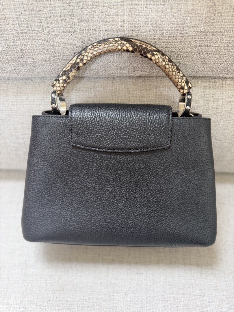 LV Capucines (Category: Luxury Bags & Wallets) located in Quezon City. Submitted by _cherryontop_ (Listing ID 1461896109, Image 2). Description: 9.3/10 Dust bag,cites,entrupy.