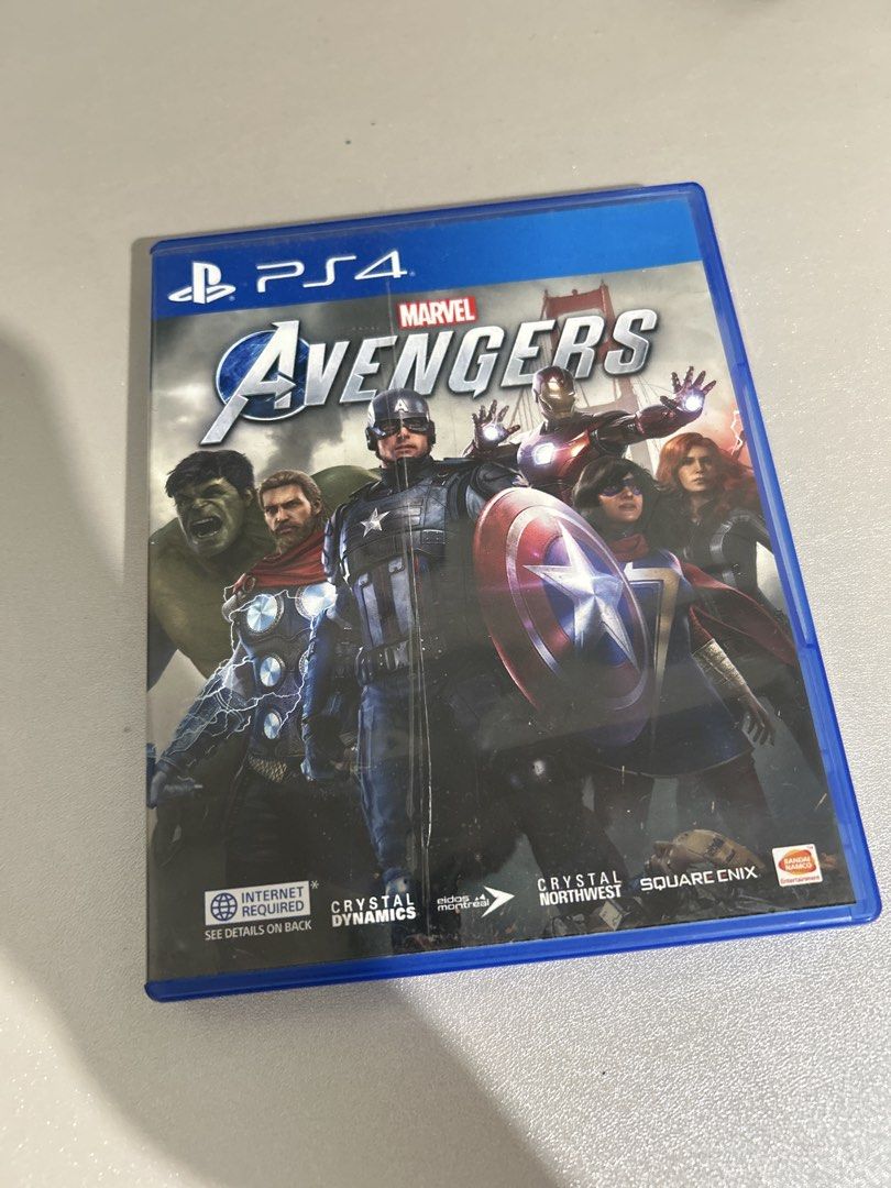 Marvel's Avengers PS4 Game (Category: PlayStation) located in Rizal. Submitted by aziparentela (Listing ID 1461803111, Image 1). Description: - Play as Earth's Mightiest Heroes in Marvel's Avengers for PS4. - Assemble online in teams of up to four players. - Experience an original Avengers story. .