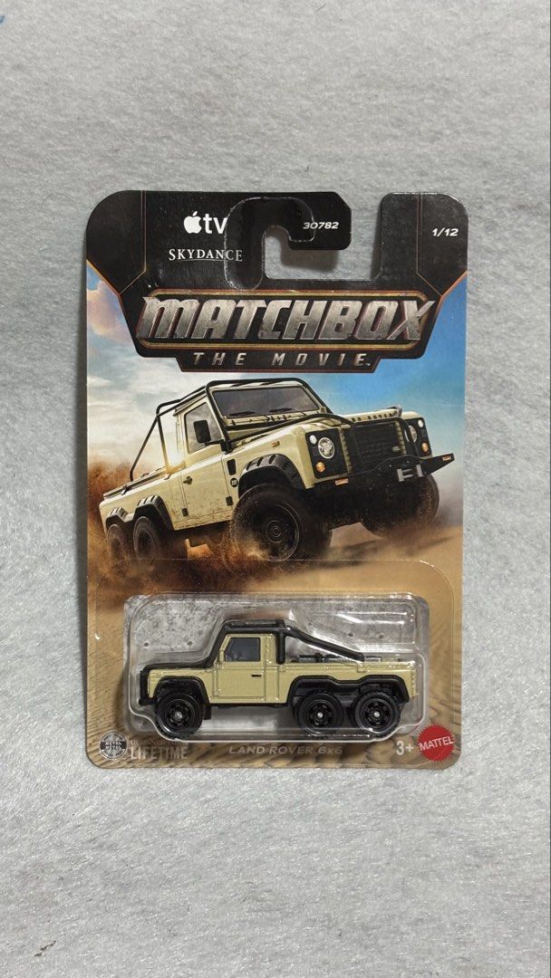Matchbox Land Rover 6x6 (Category: Vehicle & Diecast Models) located in Manila. Submitted by bilhinmoko_online (Listing ID 1462030248, Image 1). Description: Cards may not be mint (crease, veins, soft corners) 📍 Location: Mandaluyong / Ortigas Center, Pasig ⸻ 💰 Modes of Payment: ✅ GCash ✅ Maya ✅ Bank Transfer 📩 Kindly send us a message after purchase. ⏰ Payment due within 2 days after purchase to avoid auto-cancellation. ⸻ 🚚 Shipping Options 