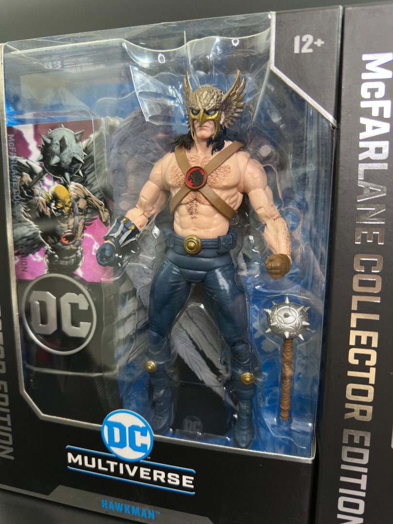 McFarlane DC Multiverse - Hawkman (Zero Hour) | Hawkgirl (Platinum) - Collector Edition (Category: Figurines & Statues) located in Pasay City. Submitted by zoomgio (Listing ID 1462026889, Image 2). Description: - Condition: BIB and good as new **100% genuine/original/authentic product. No lowballers please. Price: 1. Hawkgirl (Platinum)- Php 2,299 2. Hawkman - SOLD Features: - Incredibly detailed 7" scale figures based off the DC Multiverse. - De