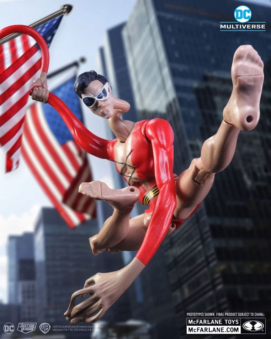 McFarlane DC Multiverse - Plastic Man (BAF) with Freebie (Category: Figurines & Statues) located in Pasay City. Submitted by zoomgio (Listing ID 1462021630, Image 3). Description: - Very rare BAF McFarlane figure - With FREE munition weapon **100% genuine/original/authentic product. No lowballers please. Features: - Incredibly detailed 7" scale figures based off the DC Multiverse. - Designed with Ultra Articulation with up to 22 moving parts for 