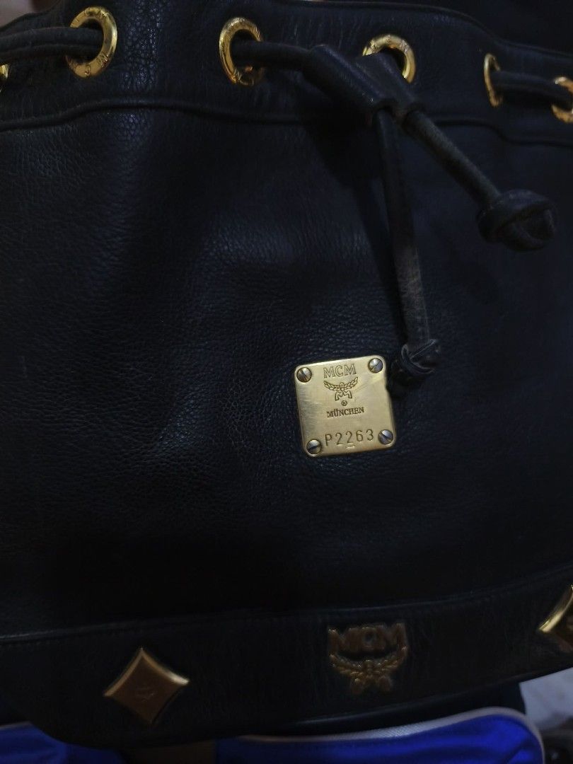 MCM Drawstring Bucket Bag (Category: Shoulder Bags) located in Quezon City. Submitted by uydaisy1979 (Listing ID 1461842444, Image 3). Description: .