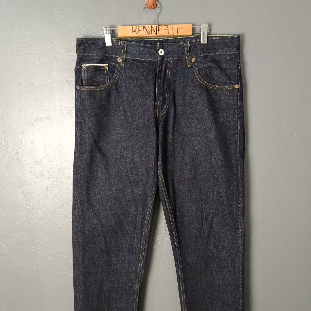 Men's - Uncle Fu - Selvedge (Category: Jeans) located in Bacolod City. Submitted by drop.ph (Listing ID 1461834955, Image 1). Description: Uncle Fu - Selvedge Authentic *Fits 33-34 Length - 40.5, Leg Opening - 7 *Excellent *No Flaws *Price: 2,000php *Add SF if outside Bacolod City .
