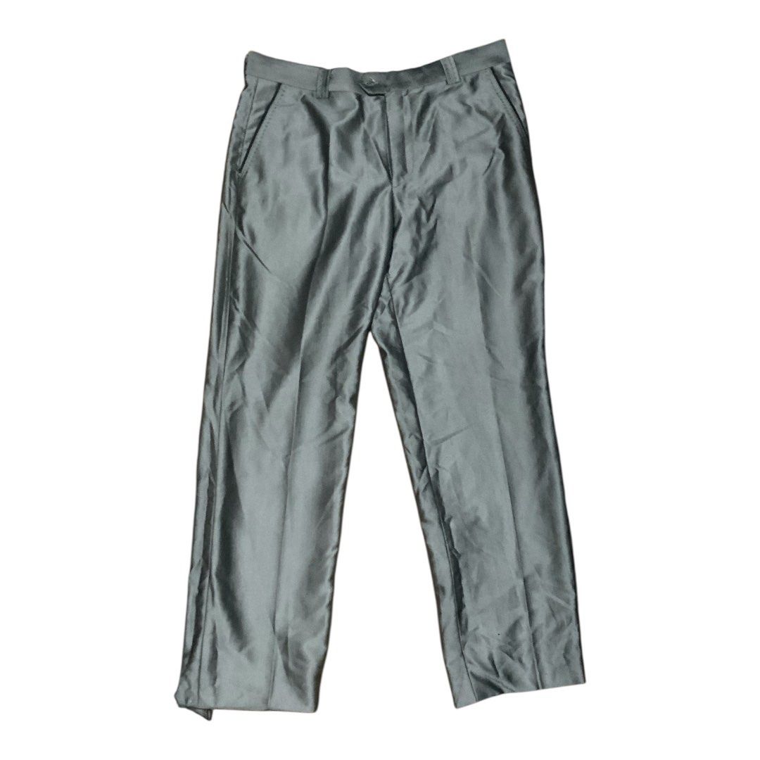 Men's Grey Suit - Blazer, Vest, Pants (Category: Coats, Jackets and Outerwear) located in Manila. Submitted by find_found001 (Listing ID 1461846411, Image 1). Description: - Complete Men's Grey Suit Set - Includes: Grey Blazer, Light Grey Vest, Matching Grey Pants - Blazer Features: Single button closure - Vest Features: Button-up front - Pants Features: Classic fit, belt loops - Ideal for: Formal occasions, business wear - Please check photos fo