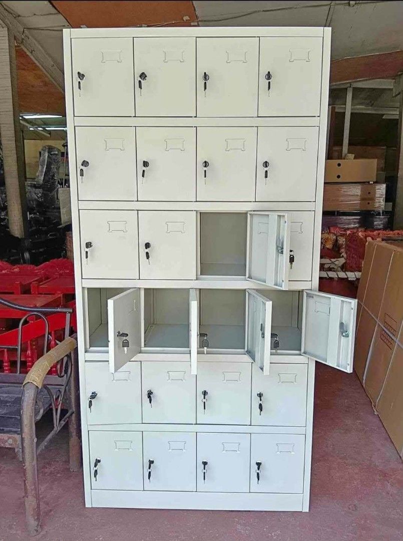 METAL LOCKER CABINET (Category: Shelves, Cabinets & Racks) located in Manila. Submitted by maricel_10dorado (Listing ID 1461910359, Image 1). Description: Brand new item On hand stock Free assembly Ready to deliver Accept Bulk orders Cash on delivery Pm for past transaction 639649452374.