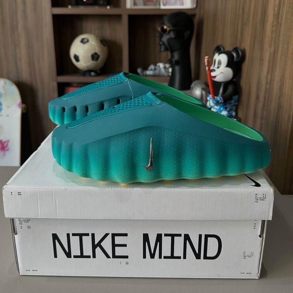 Mind 001 Geode Teal (Category: Slippers & Slides) located in Manila. Submitted by gio.dee (Listing ID 1461933661, Image 1). Description: Nike Mind 001 Geode Teal Available on hand! ₱7,000 Sizes 8-13 ❗️Limited stock only. 🚚We deliver nationwide. 📩Pm for more details..