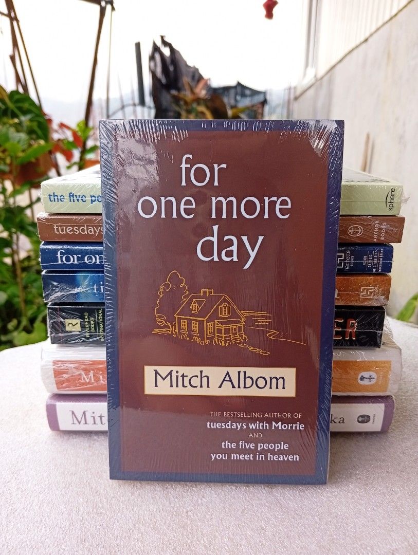 Mitch Albom - For One More Day Book (Category: Storybooks) located in La Trinidad. Submitted by cla.rissa317 (Listing ID 1461956082, Image 2). Description: 🌻❣️AVAILABLE❣️🤗🌿 Brand New/MMPB/Reprint Location: Benguet Kindly message me for more inquiries and for your orders, thank you. I'll send more photos upon request☺️ For Dropping (COP/GCash) 🍂Malcolm Square, Baguio 🍂Km5, Pico, La Trinidad ‼️No to rush dropping pls For Delivery (GCash/Mariba