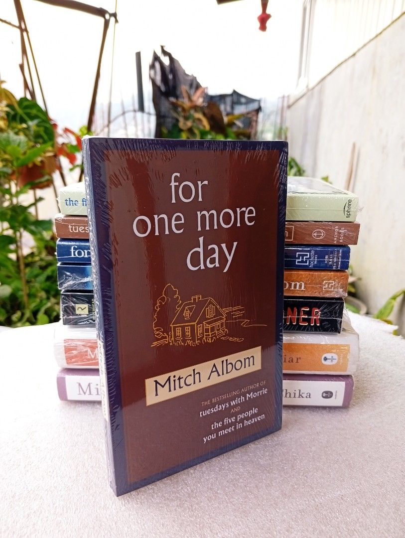 Mitch Albom - For One More Day Book (Category: Storybooks) located in La Trinidad. Submitted by cla.rissa317 (Listing ID 1461956082, Image 1). Description: 🌻❣️AVAILABLE❣️🤗🌿 Brand New/MMPB/Reprint Location: Benguet Kindly message me for more inquiries and for your orders, thank you. I'll send more photos upon request☺️ For Dropping (COP/GCash) 🍂Malcolm Square, Baguio 🍂Km5, Pico, La Trinidad ‼️No to rush dropping pls For Delivery (GCash/Mariba