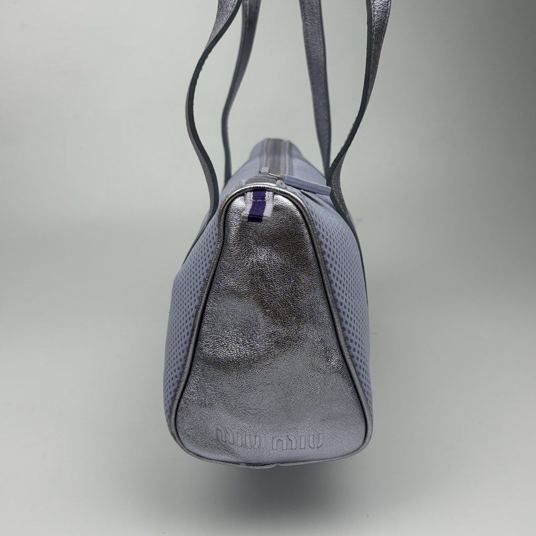 Miu Miu - S/S 99 - Mesh Shoulder Bag (Category: Luxury Bags & Wallets) located in Bacolod City. Submitted by cast.archives (Listing ID 1461803655, Image 3). Description: Miu Miu - S/S 99 - Mesh Shoulder Bag Authentic Size: Small-medium Condition: Rank A Flaw: Minor scratch.